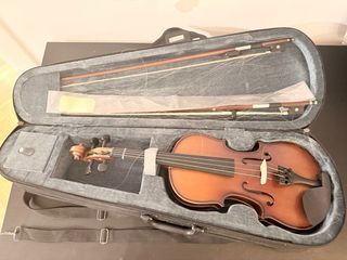 Violín 1/2 niño con 2 arcos y reposahombros