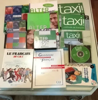 Libros y CDs en francés