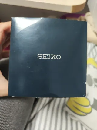 Reloj Seiko 5 Automático Azul y Plateado