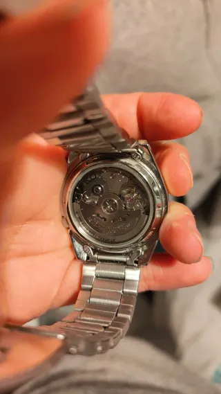 Reloj Seiko 5 Automático Azul y Plateado