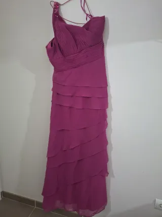 Vestido de fiesta rosa/morado