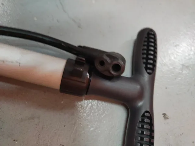 Bomba de aire para bici y moto