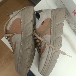 Zapatos Callaghan Beige y Dorado Mujer