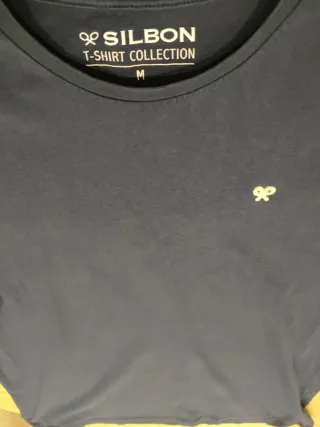 Camiseta SILBON Azul Talla M