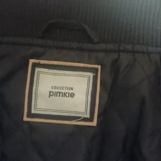 Cazadora bomber negra Pinki, da para una talla s/m