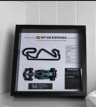 Cuadro F1 Fernando Alonso GP España