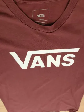 Camiseta Vans Roja