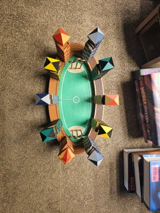 Maqueta campo de Quidditch Harry Potter