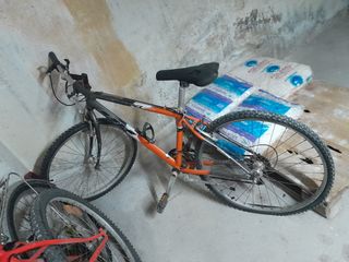 Bicicleta Montaña Naranja/Negra