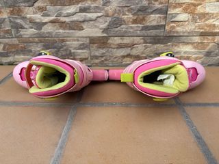 Patines en línea rosas para niña