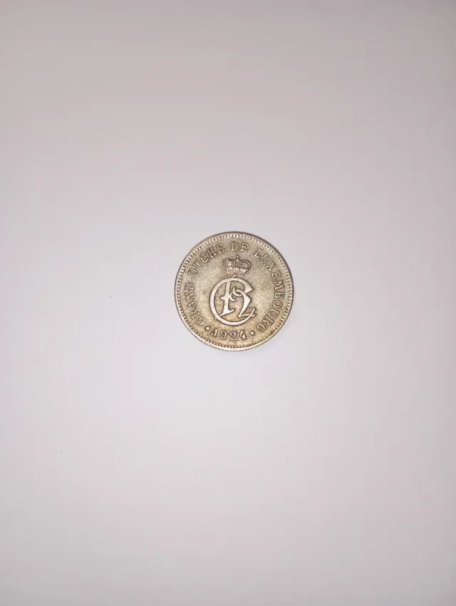 Moneda Luxemburgo 10 Ces 1924