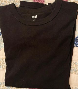 3 Camisetas Uniqlo Talla L Manga Corta
