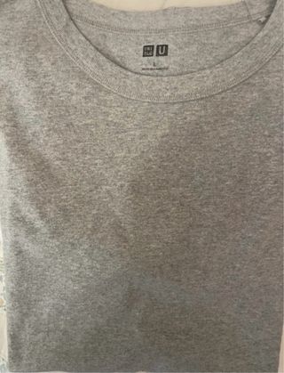 3 Camisetas Uniqlo Talla L Manga Corta