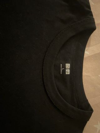 3 Camisetas Uniqlo Talla L Manga Corta