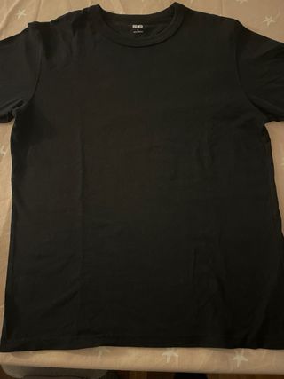3 Camisetas Uniqlo Talla L Manga Corta