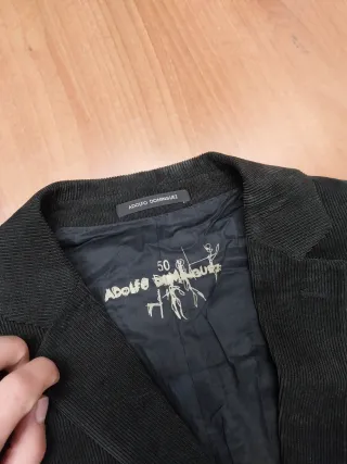 Americana Adolfo Dominguez Negra Talla M