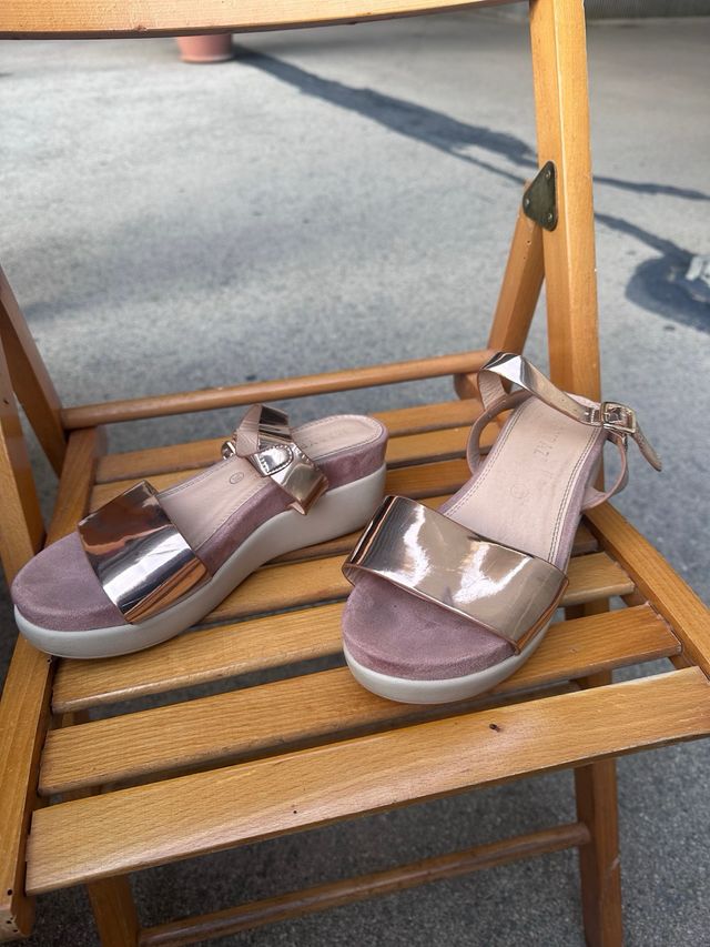 Sandalias Marypaz rosas