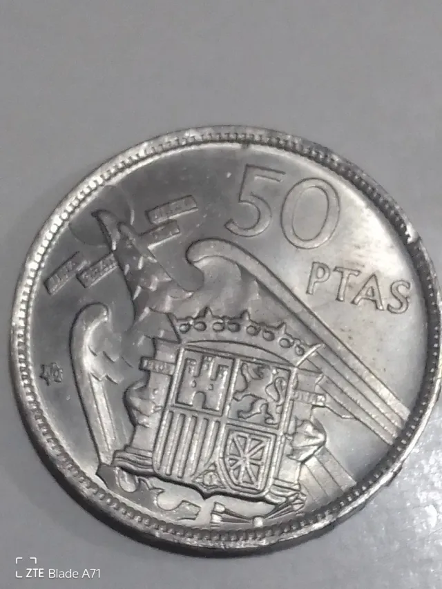 Moneda 50 Pesetas Franco 1957