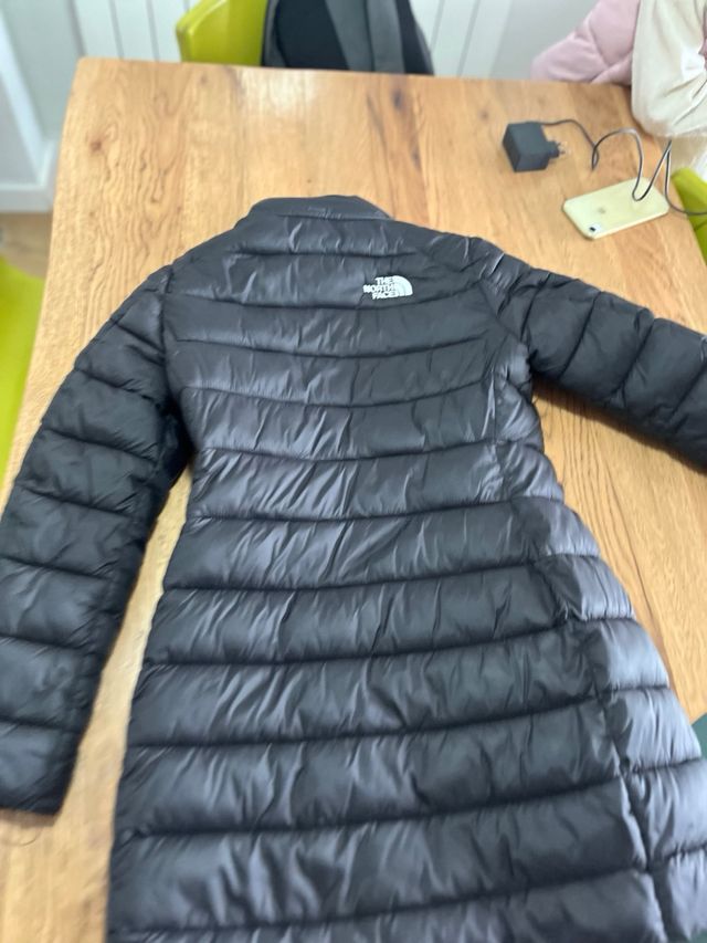 Abrigo The North Face Negro Plumas