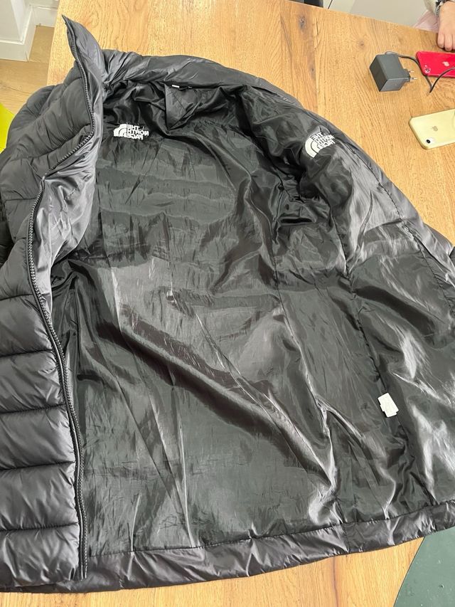 Abrigo The North Face Negro Plumas