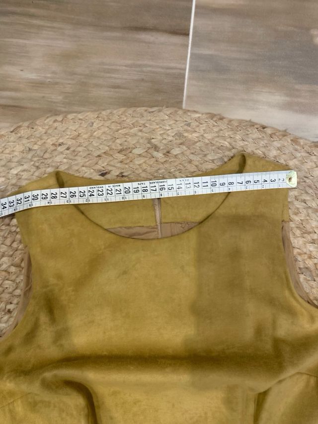 Vestido Antelina Beige con Flores