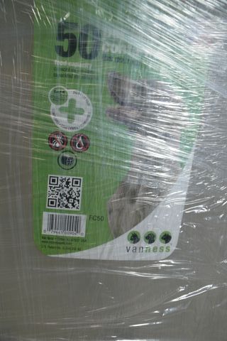 Recipiente de plástico para ração