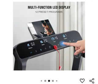 Cinta de Correr Plegable 3 Niveles