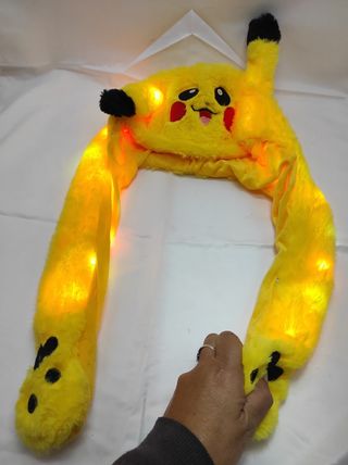 Gorros con Luz de Pikachu