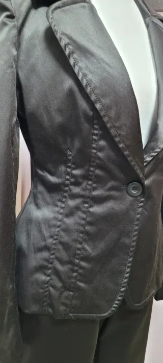 Traje Lefties raso negro