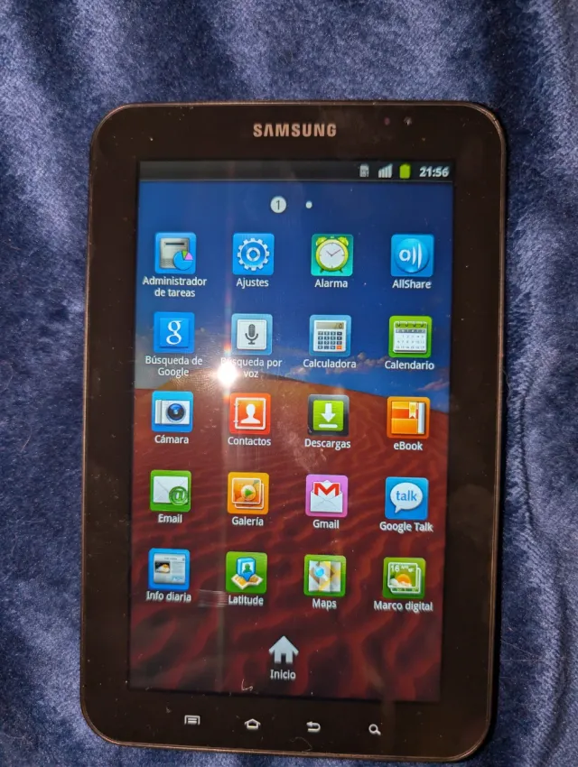 Samsung Galaxy Tab con Teclado