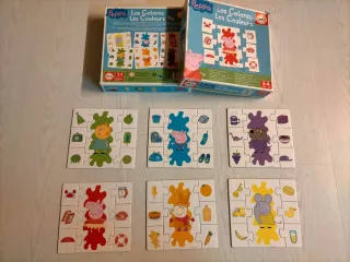 Puzzle Peppa Pig Los Colores Educa