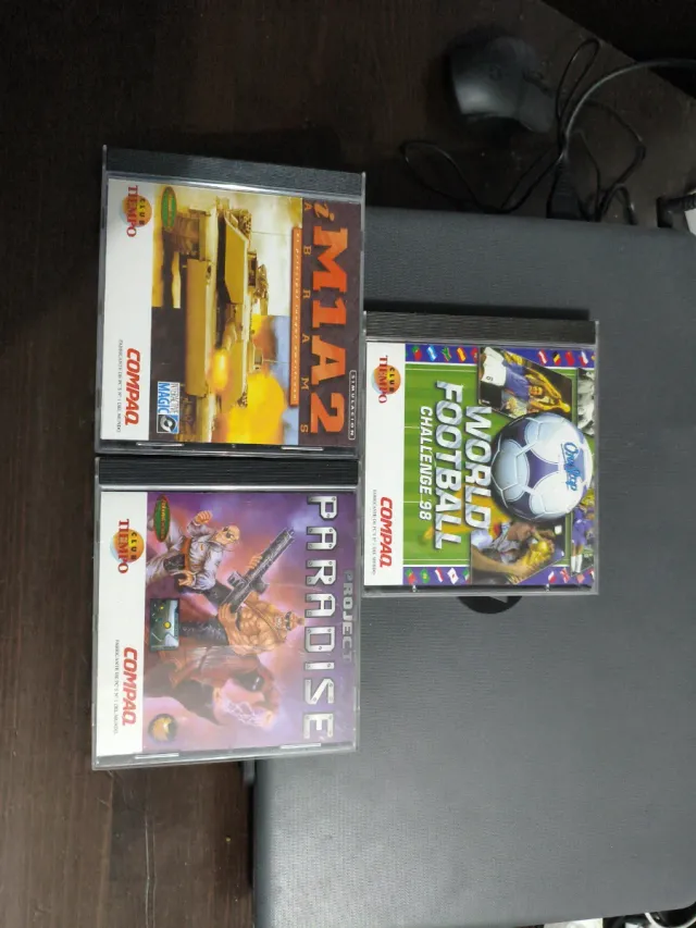 Lote 2 juegos PC Club Tiempo