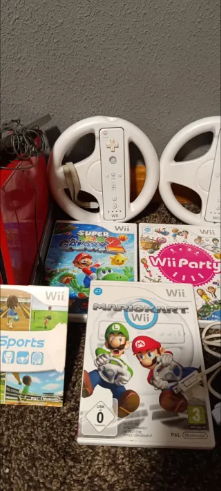 Nintendo Wii Roja
