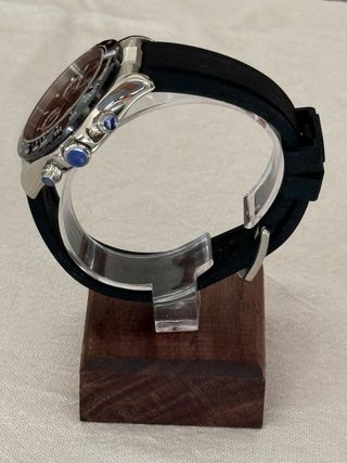 Seiko MOD Daytona Cronógrafo Negro/Plata