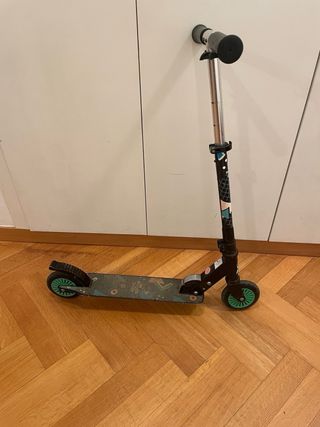 Patinete infantil negro