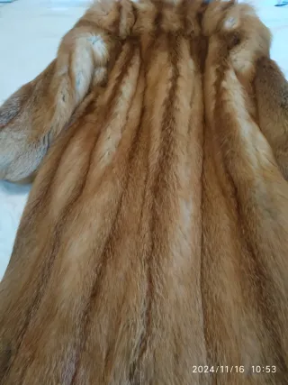 Abrigo de piel mujer