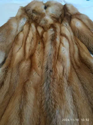 Abrigo de piel mujer