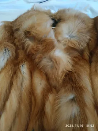 Abrigo de piel mujer