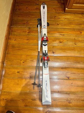 Esquís y bastones mujer Stockli