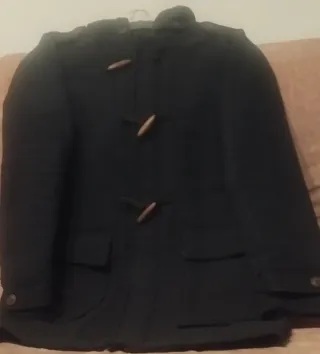 Parka Trenca Clásica Negra