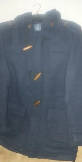 Parka Trenca Clásica Negra