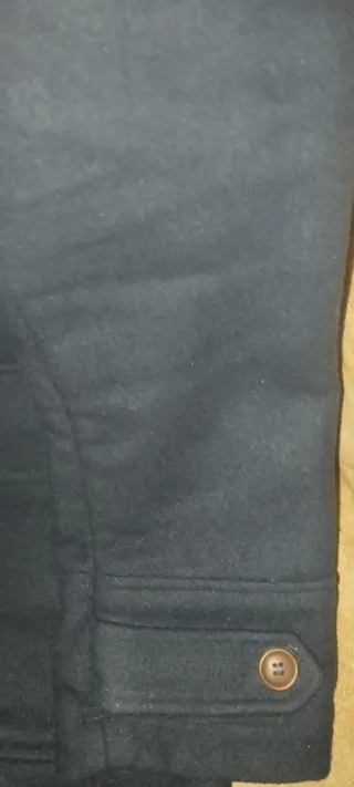 Parka Trenca Clásica Negra