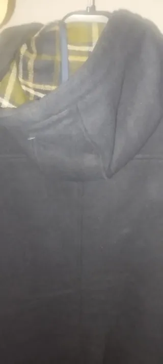 Parka Trenca Clásica Negra