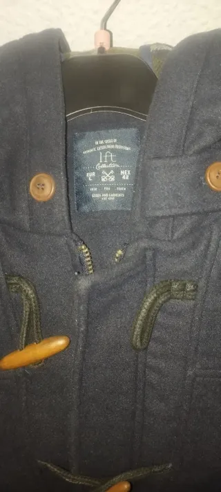 Parka Trenca Clásica Negra