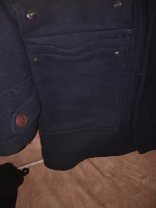 Parka Trenca Clásica Negra