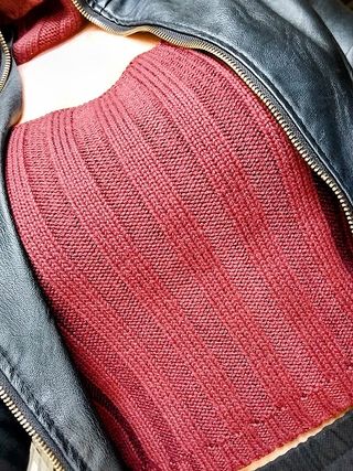 C'est Comme Ça top + collo lana