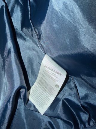 Chaqueta Jack & Jones azul y blanca