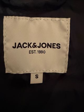 Chaqueta Jack & Jones azul y blanca