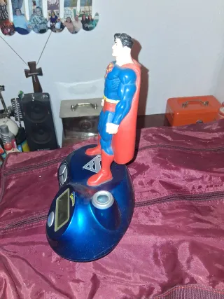 Reloj Superman Vintage con luz de techo y alarma