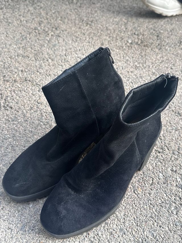 Botines Marypaz Negros Tacón